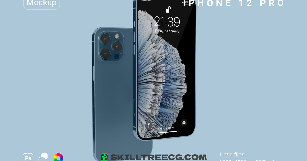 iPhone 12 Pro Mockup（351068）-技能树